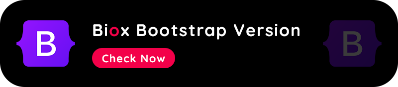 Biox - Personal Portfolio HTML Tailwind CSS Template