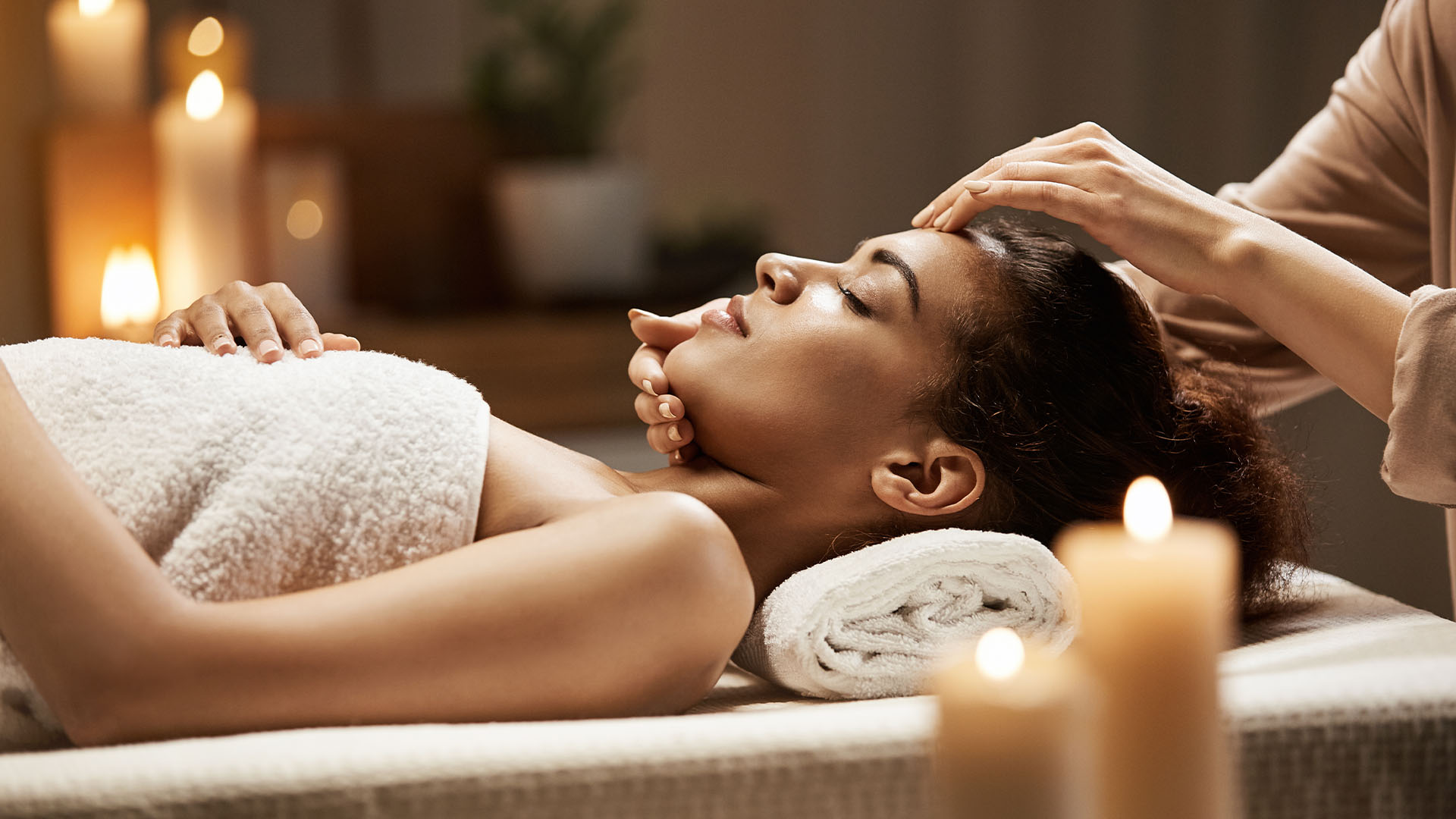 Ocean ritual treatment room