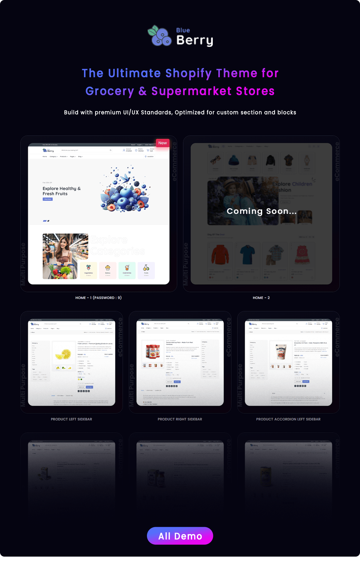 Blueberry - Grocery Store & Supermarket Shopify Theme OS 2.0